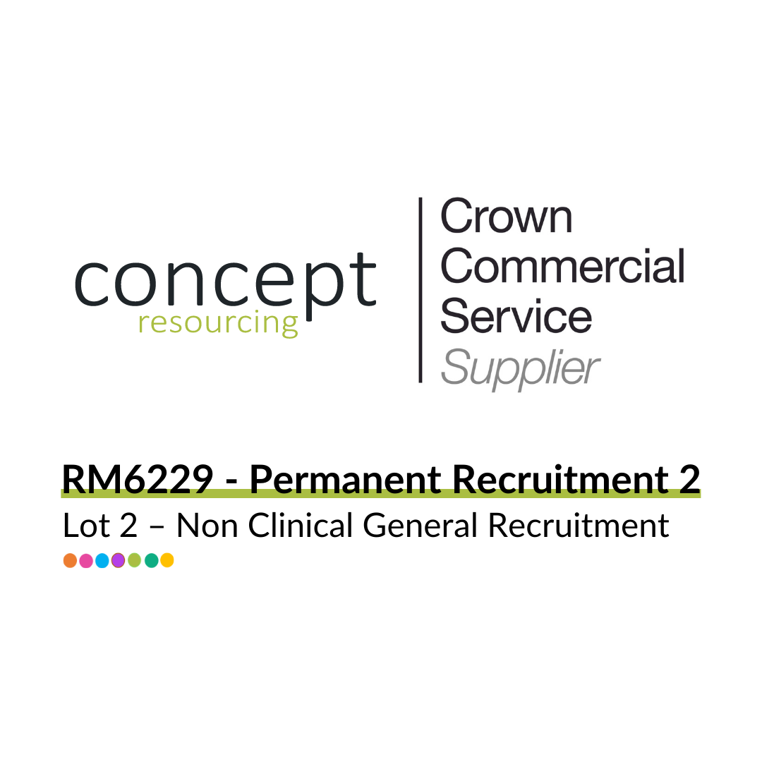 Concept Resourcing awarded placement on RM6229, the CCS’s New Public Sector Resource